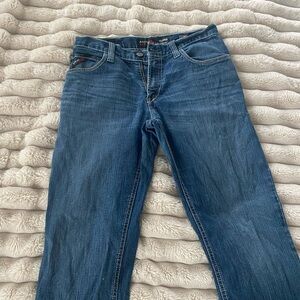 Ariat | Blue Straight Jeans with Classic Fit | Size 30 32